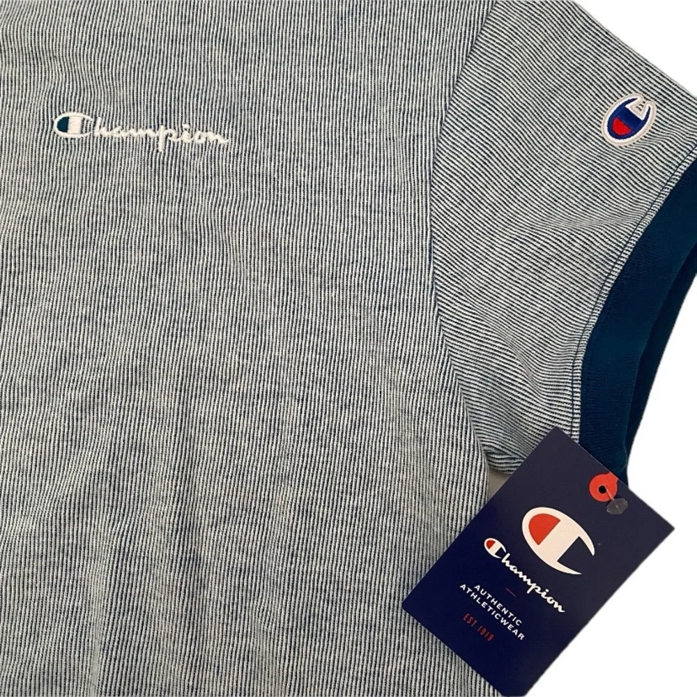 Champion Embroidered Logo Ringer Tee - Picture 4 of 5